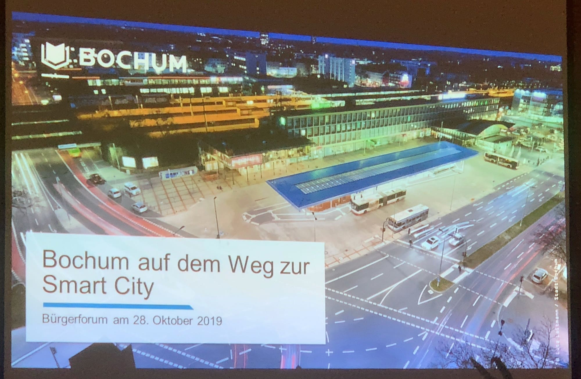 Bochum auf dem Weg zur Smart City (Bürgerforum im Ehrenfeld)