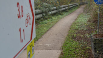 Emscherpark-Radweg: Beschilderung