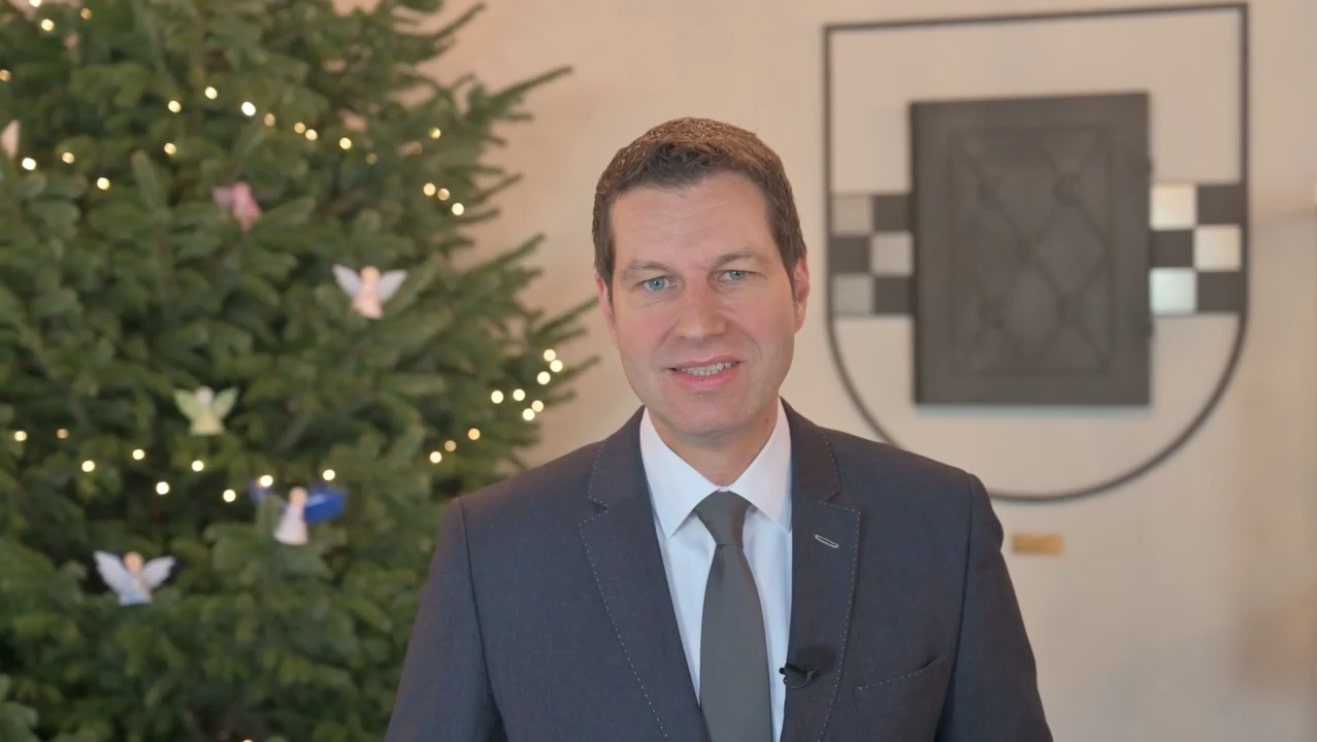 Weihnachtsgruß von Oberbürgermeister Thomas Eiskirch