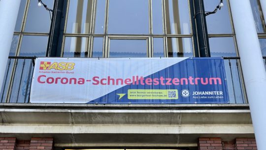 Corona-Schnelltestzentrum (Schauspielhaus Bochum)