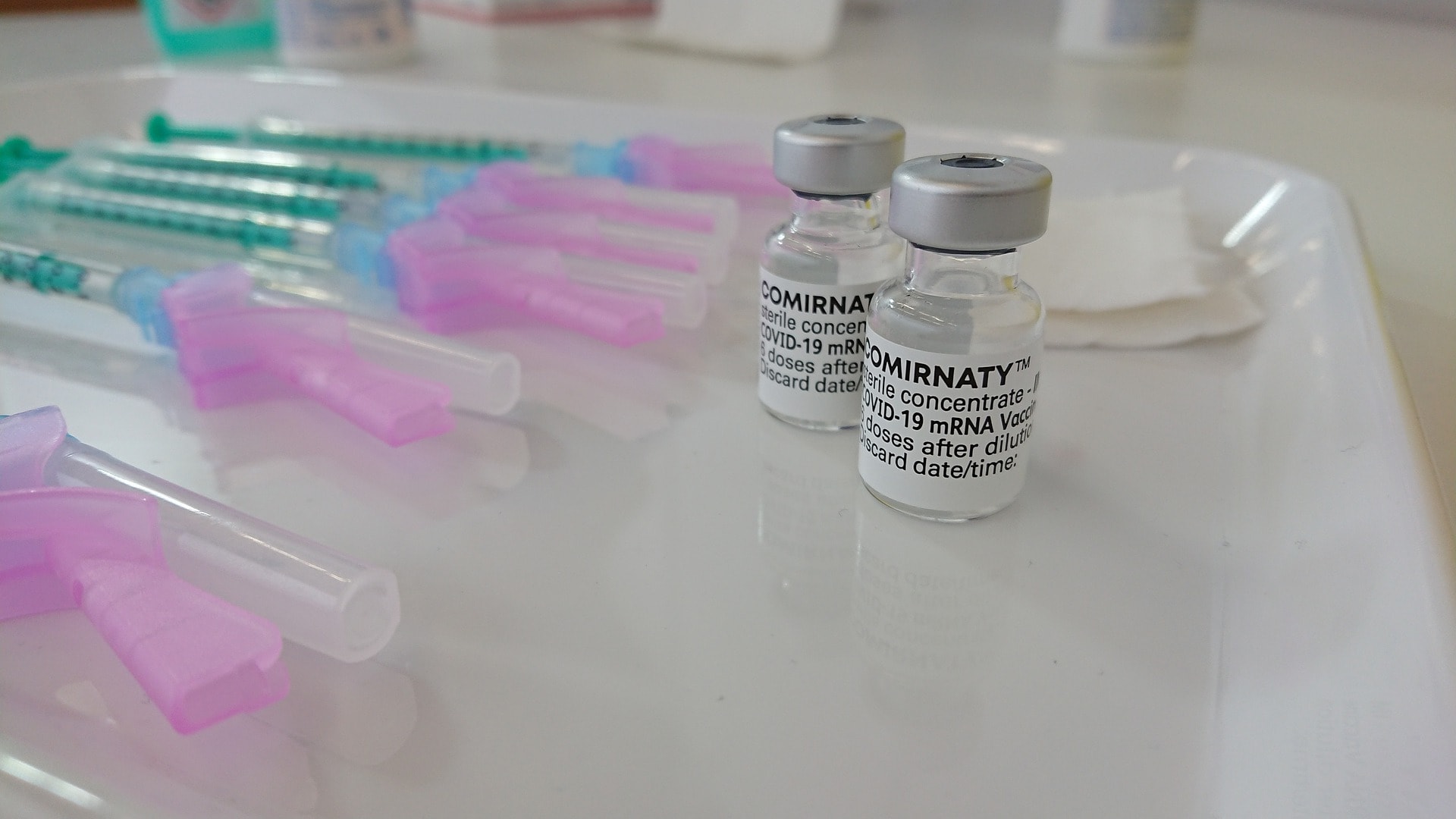 Impfung (mit Comirnaty von BioNTech/Pfizer)