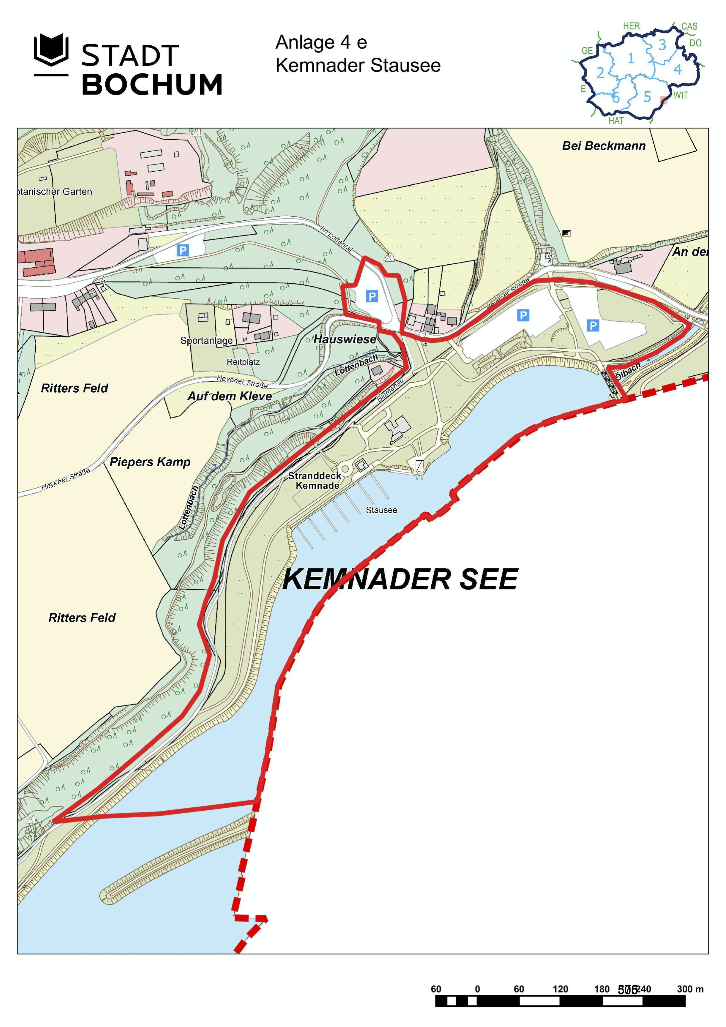 Anlage 4e (Kemnader See) der Sonderausgabe des Amtsblatts (28/2021)