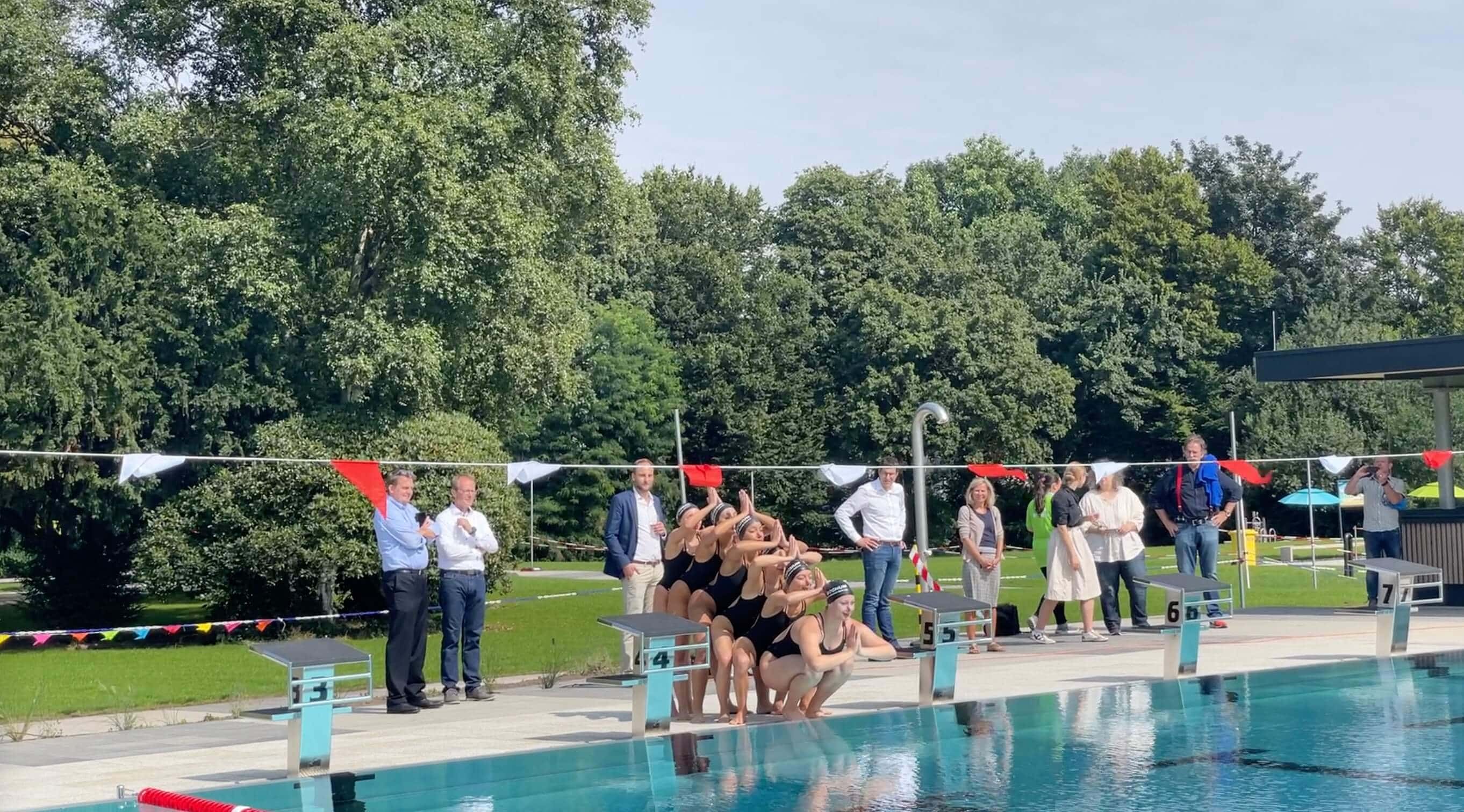 Freibad Werne (WasserWelten Bochum): Synchronschwimmen