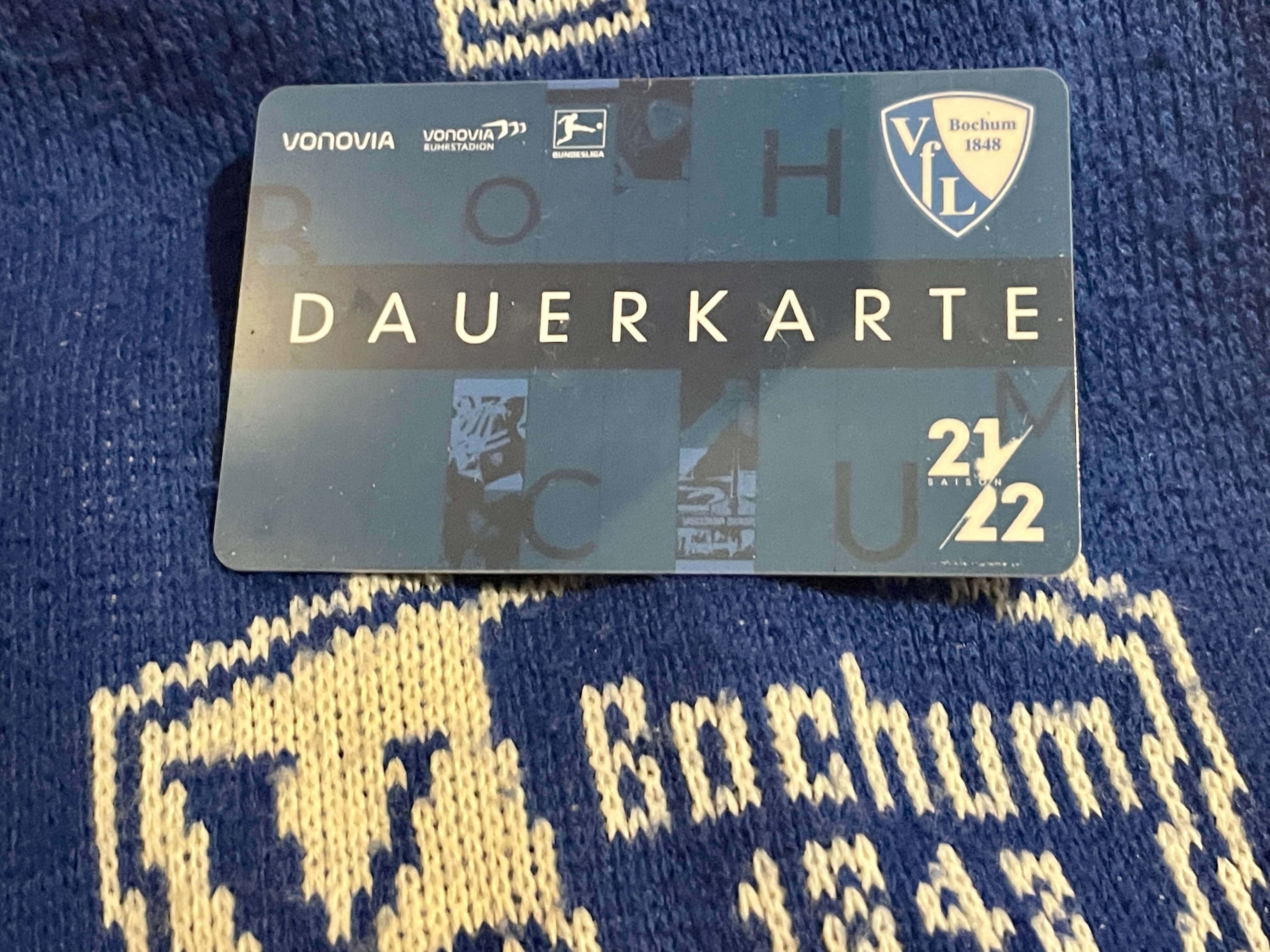 Dauerkarte des VfL Bochum: Saison 2021-2022