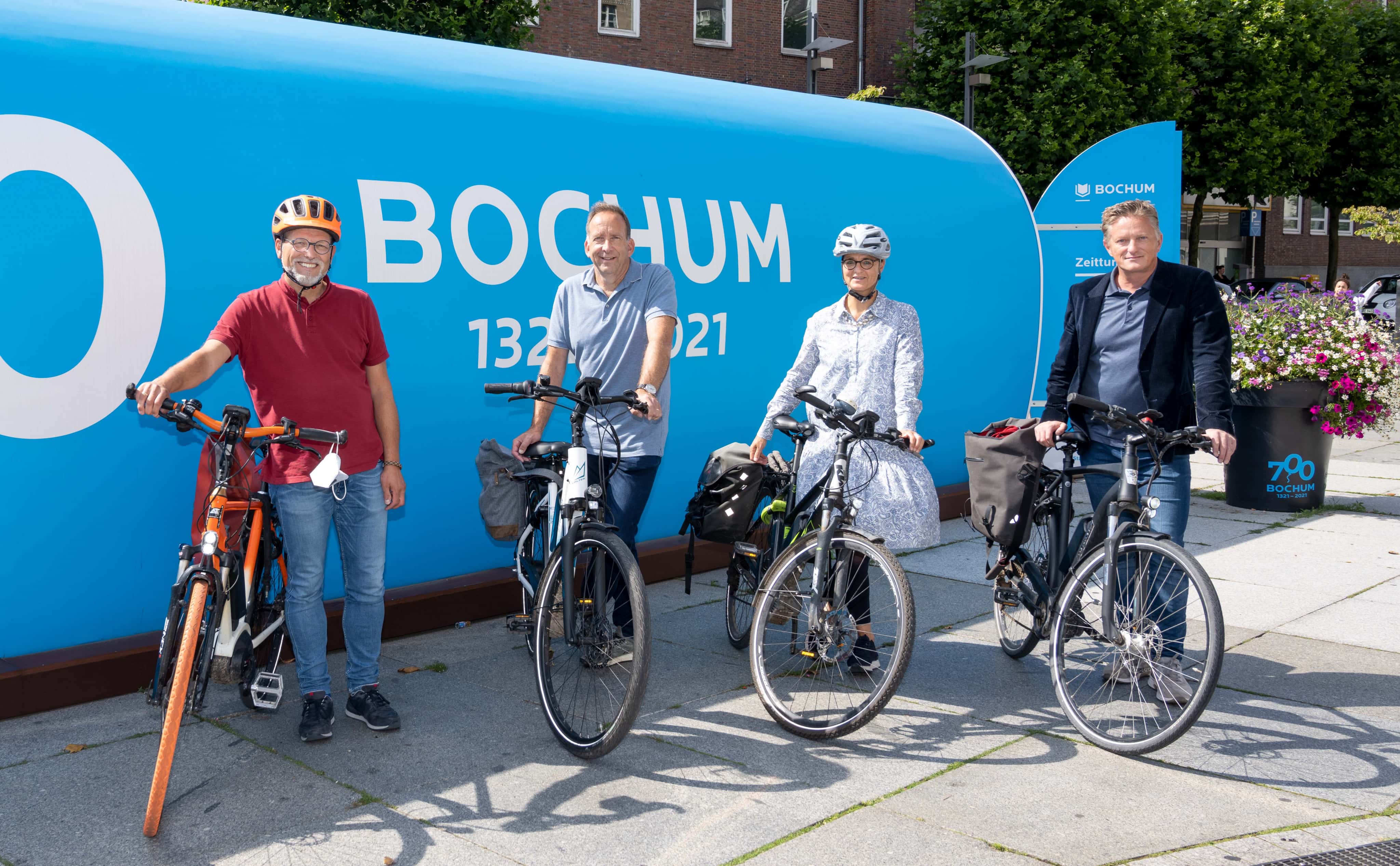 Team der Radverkehrsplanung in Bochum