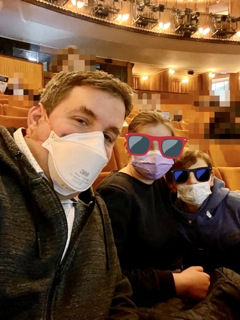 Jens Matheuszik und Verwandte im Schauspielhaus Bochum