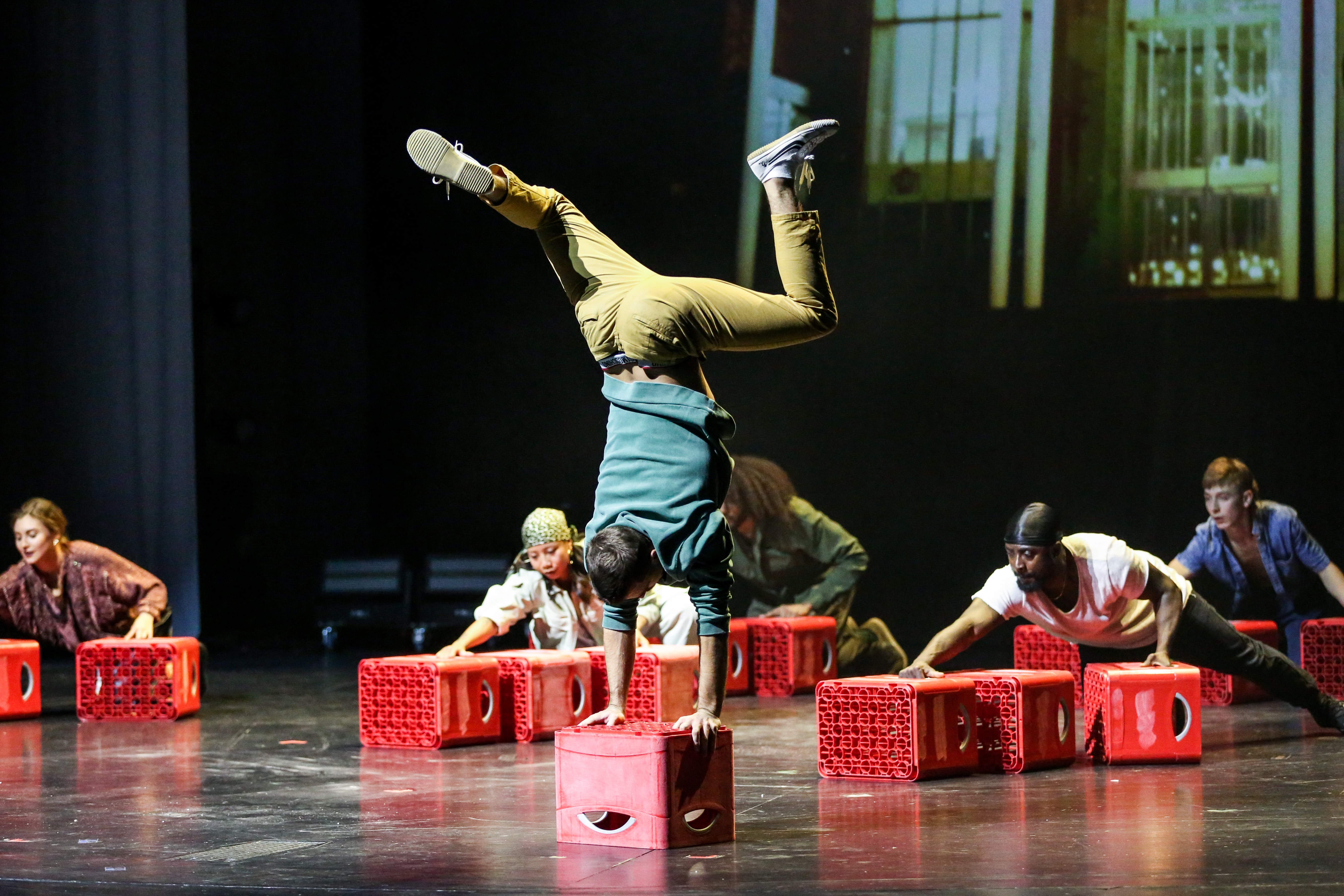 Urbanatix HOME - On Stage im Schauspielhaus Bochum (Foto: © Eva Berten)