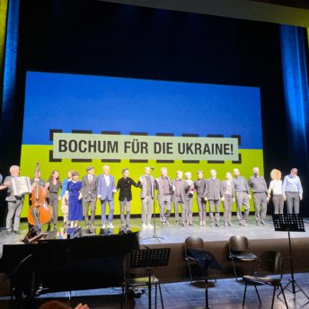 Große Benefizaktion im Schauspielhaus Bochum für die Ukraine