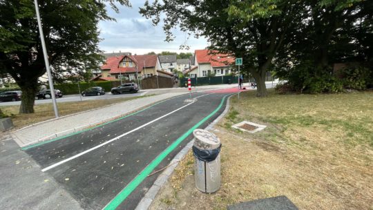 Anbindung ParkBandWest und Radschnellweg RS1 Ruhr (in Stahlhausen)