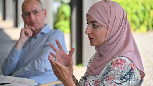 Sommergespräch 2022 mit Dietmar Dieckmann und Dr. Asmaa El Idrissi