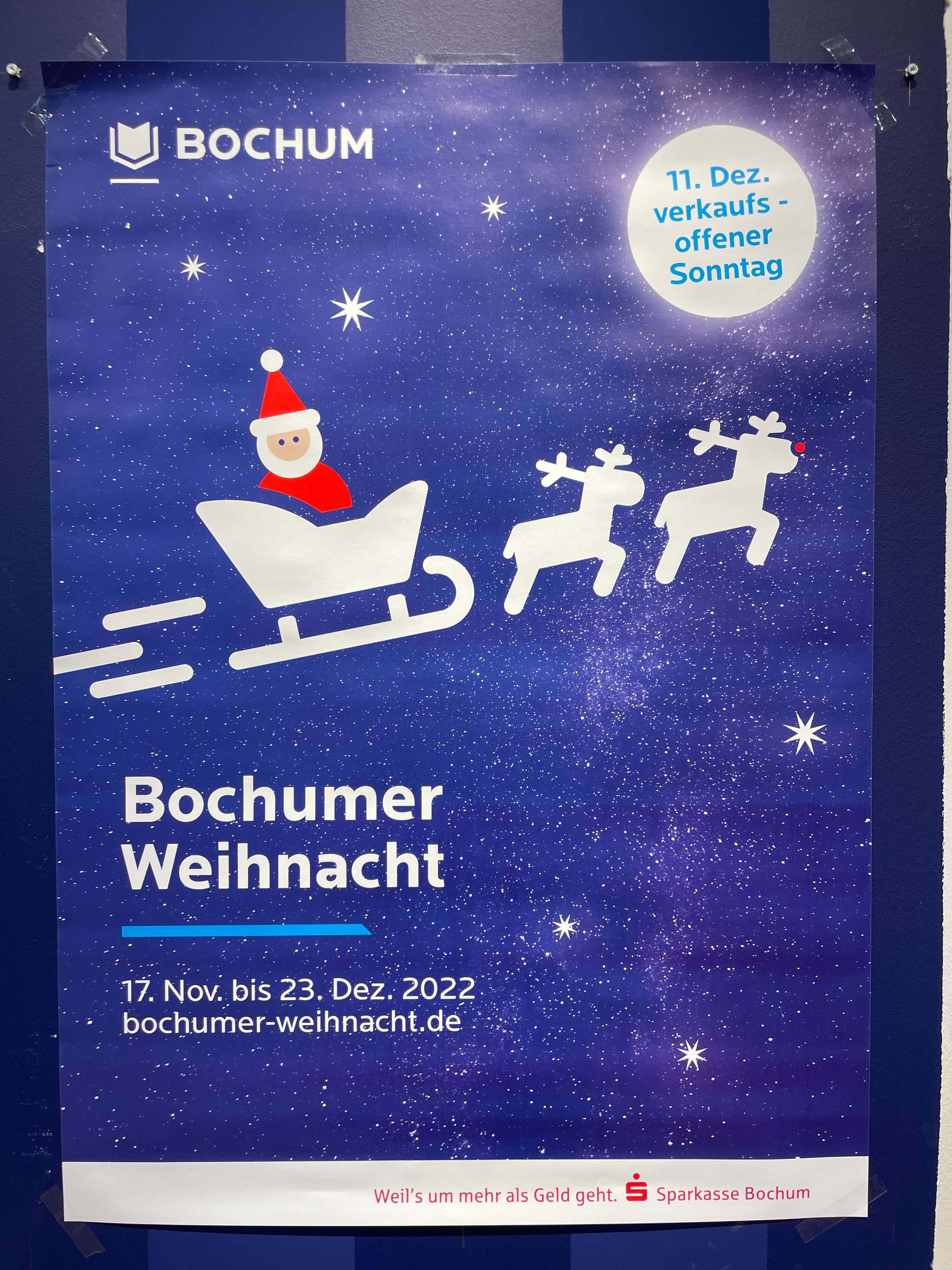 Bochumer Weihnacht: 17. Nov bis 23. Dez. 2022