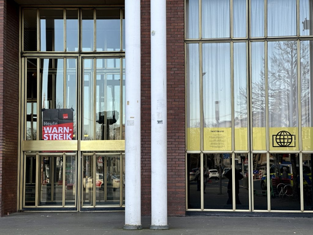 ver.di-Warnstreik (Schauspielhaus Bochum)