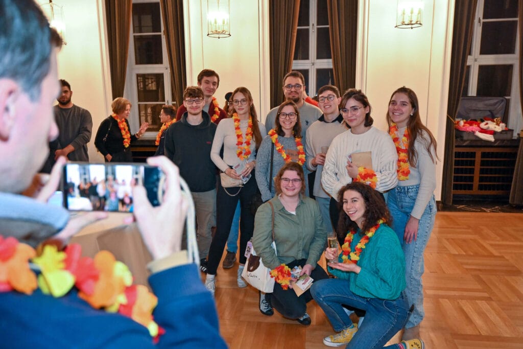 Empfang im Rathaus für Internationale Studierende in Bochum, 24.11.2023