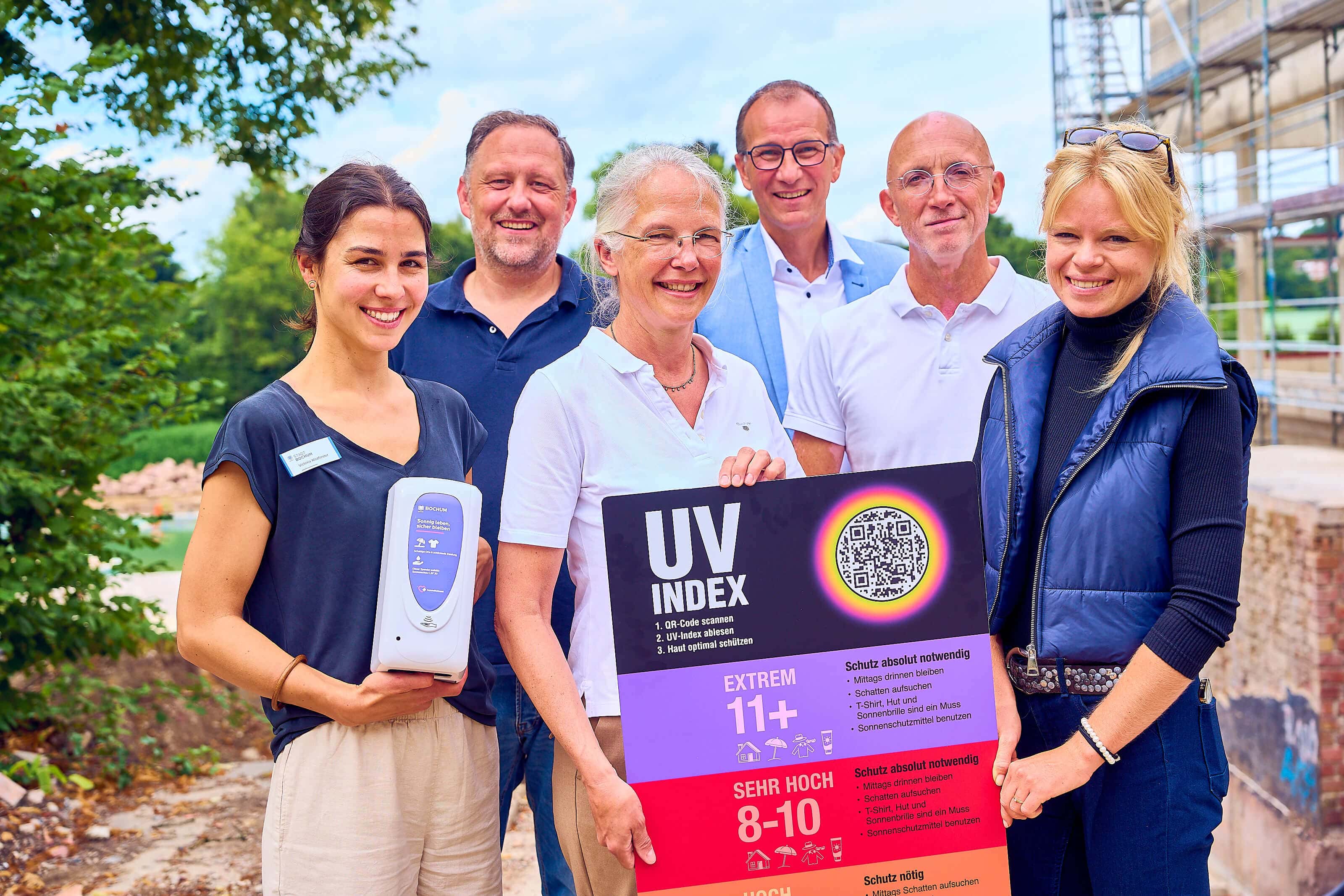 UV-Indextafel Südbad Bochum-Linden