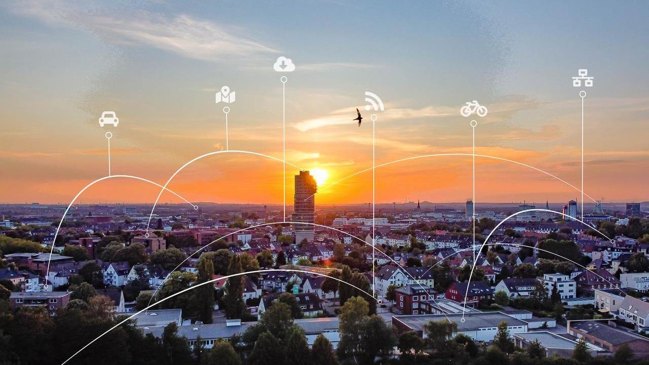 Skyline von Bochum