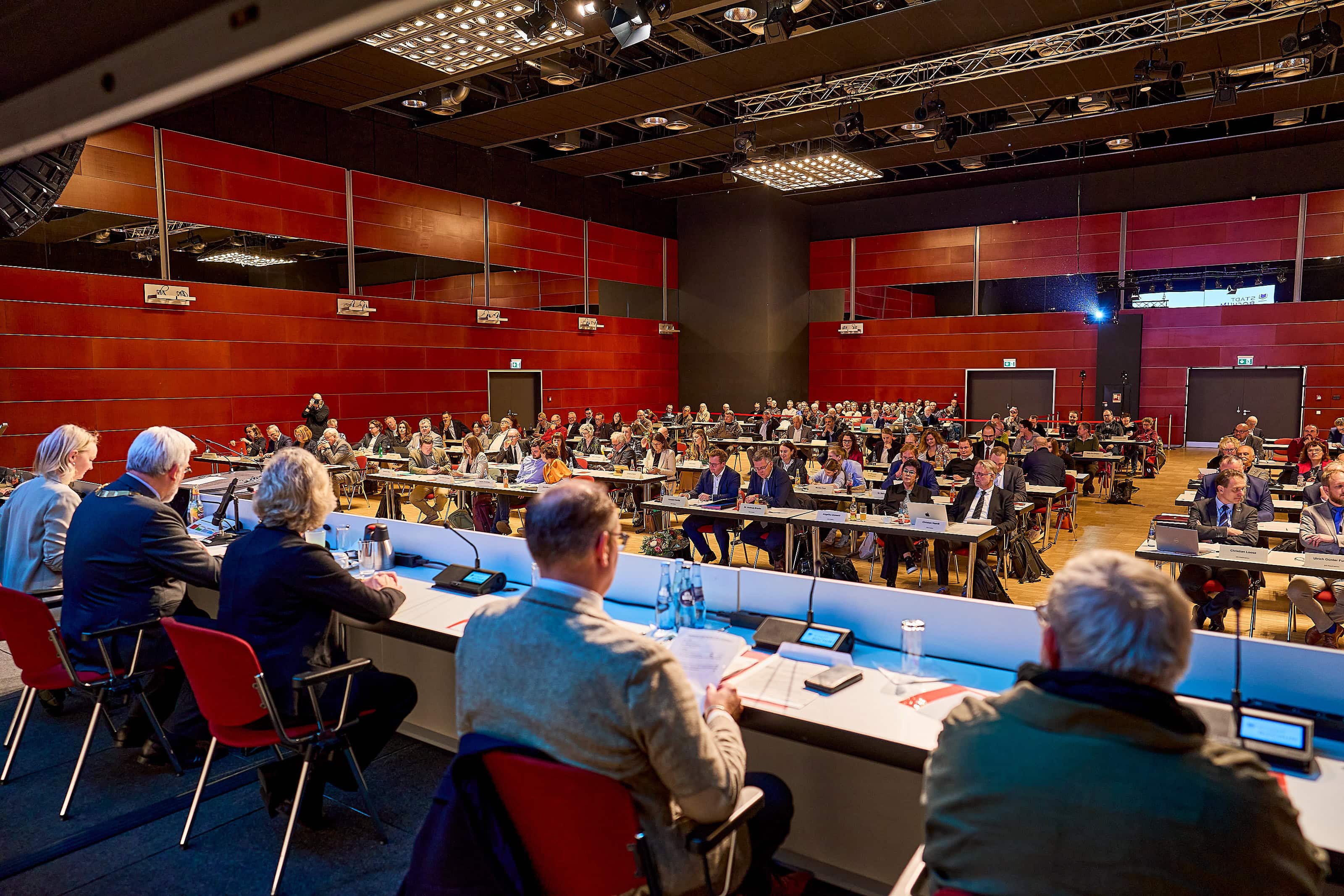Blick in den Rat der Stadt Bochum (im RuhrCongress)
