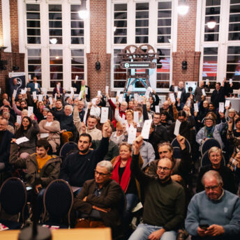 Parteitag der SPD Bochum (10.11.2025): Abstimmung über die Koalitionsvereinbarung