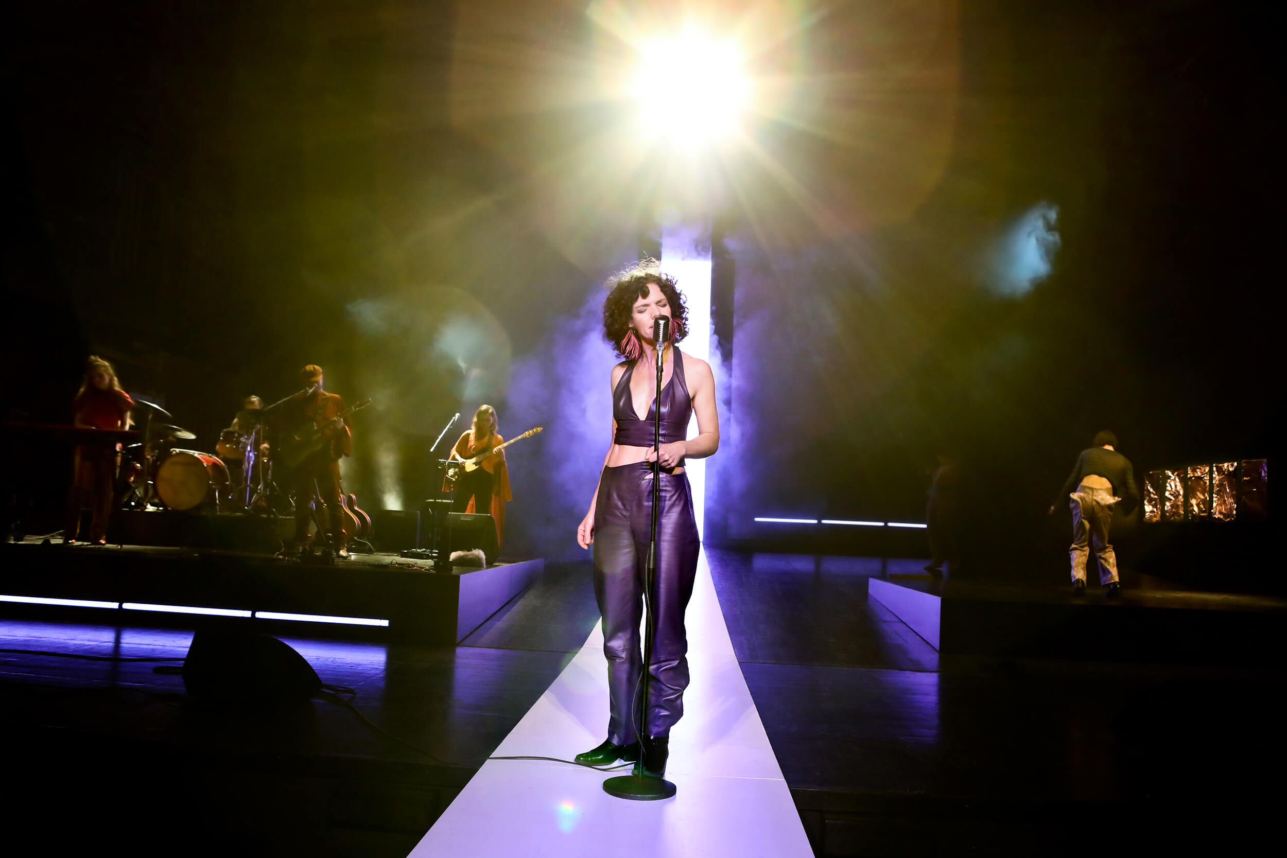 Louisa „Lilou“ Halter, Karsten Riedel, Stefan „Pele“ Götzer, Linda Bockholt, Karin Moog, Oliver Möller (v. li.)