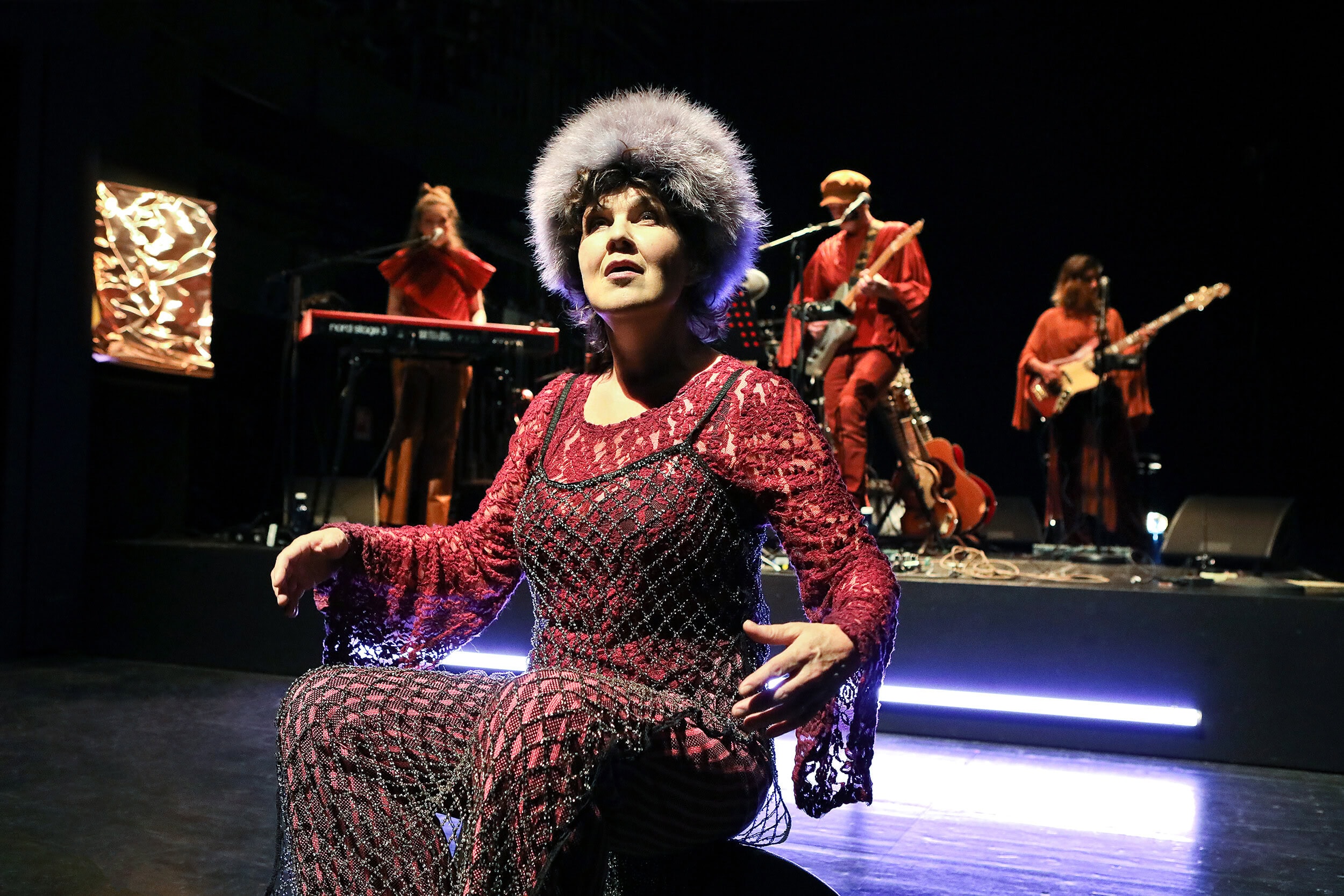 Louisa „Lilou“ Halter, Veronika Nickl, Stefan „Pele“ Götzer, Linda Bockholt (v. li.)