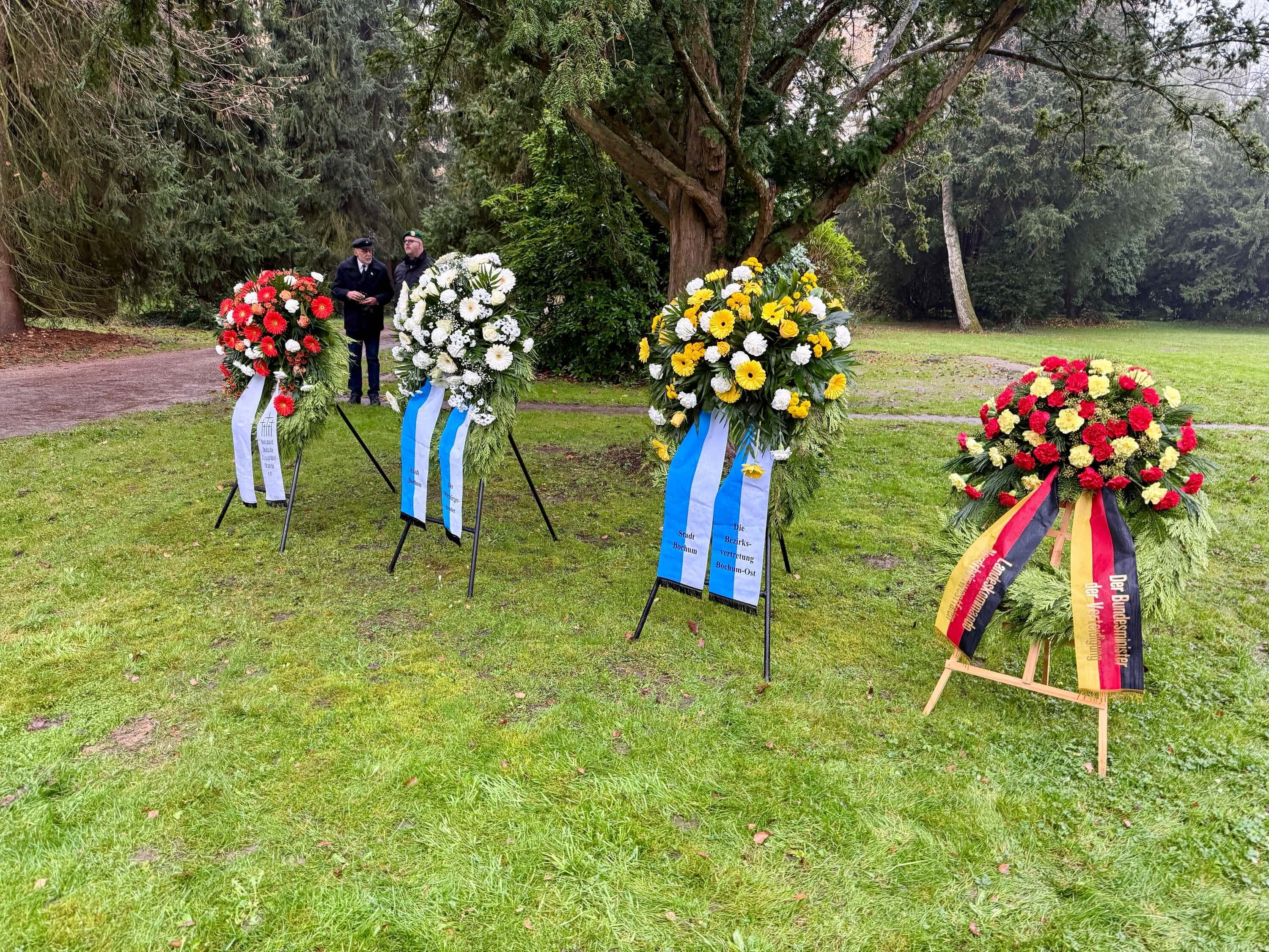 Volkstrauertag 2025: Kränze