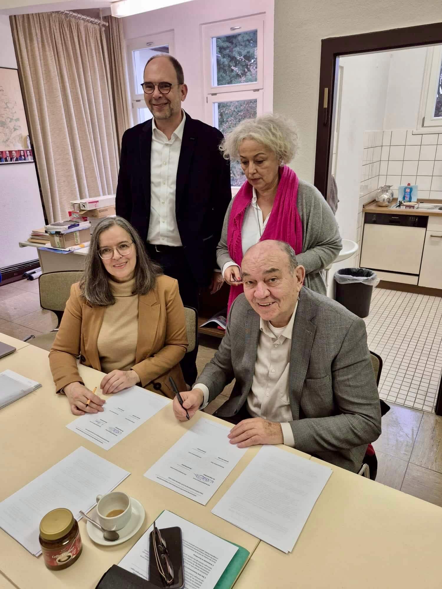 Koalitionsvertrag Bochum-Nord 2025 (SPD und CDU): Unterzeichnung