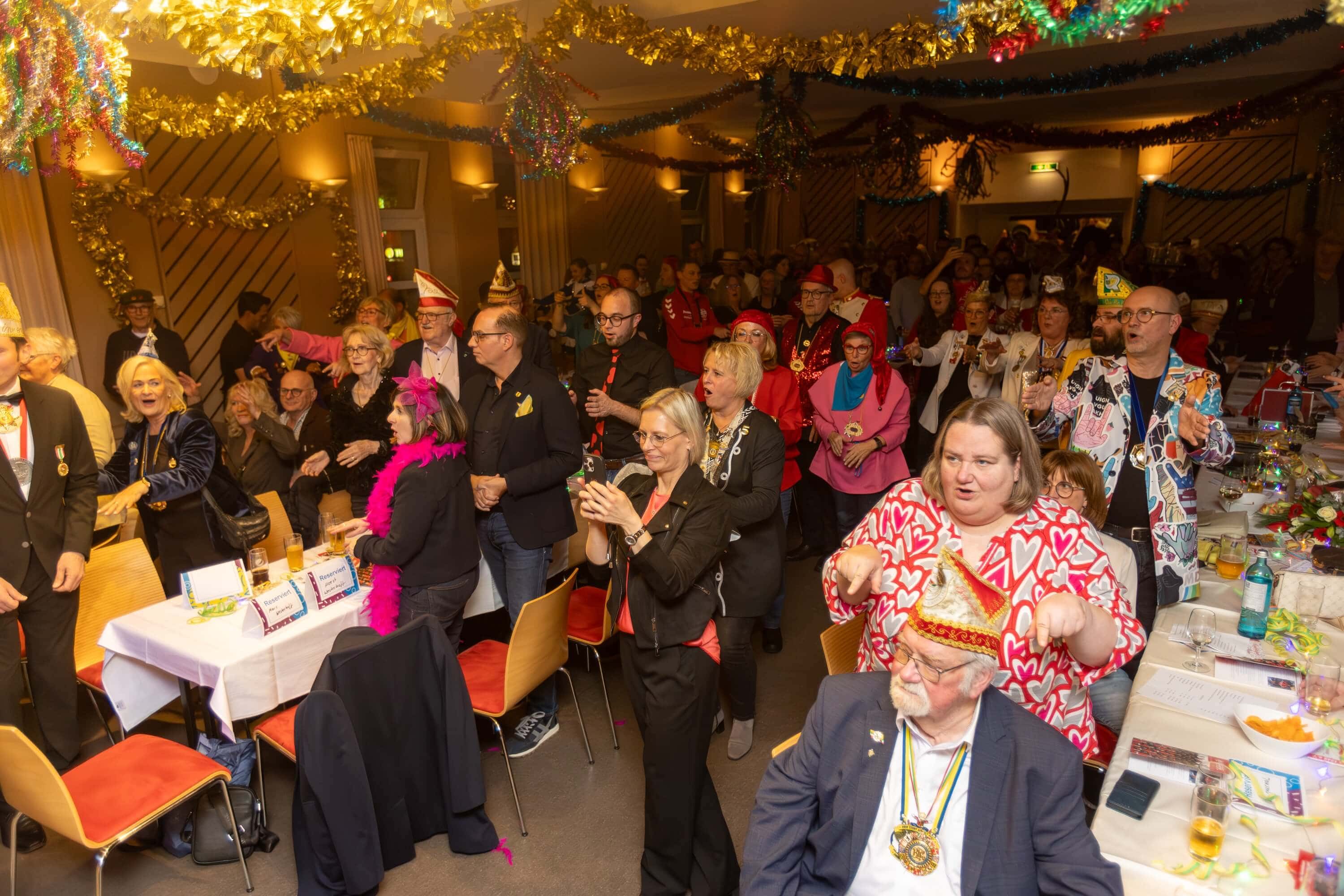 Prinzenproklamation (Festausschuss Bochumer Karneval) 2025: Impression aus Haus Linden