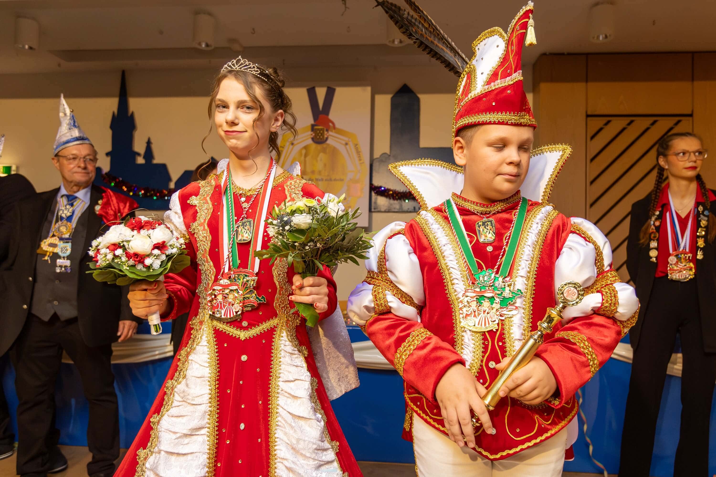 Prinzenproklamation (Festausschuss Bochumer Karneval) 2025: Prinzessin Lina I. und Prinz Collin I.