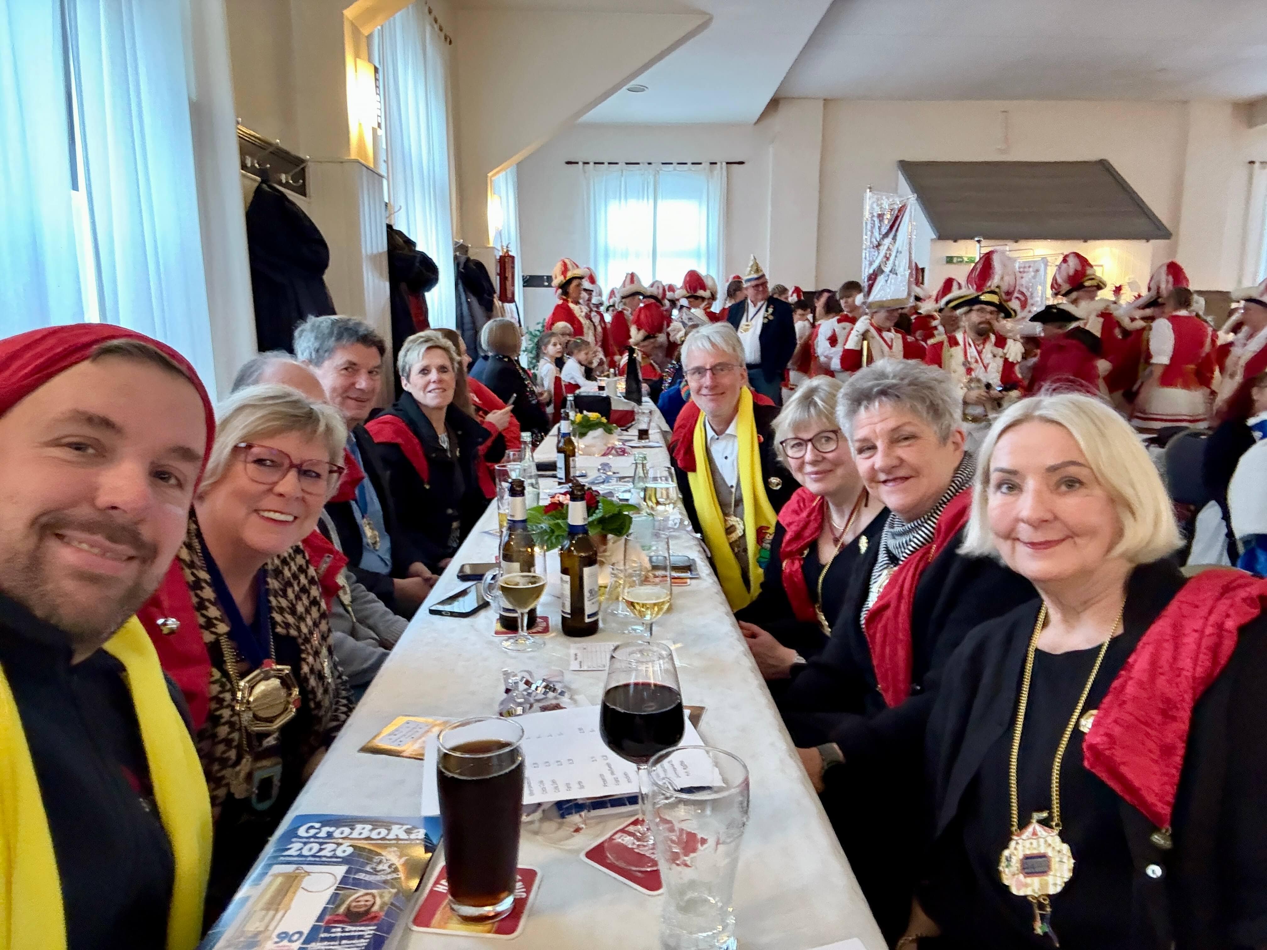 Die Karnevalsfreunde von Christ-K&ouml;nig (Die Zwerge) bei der GroBoKa