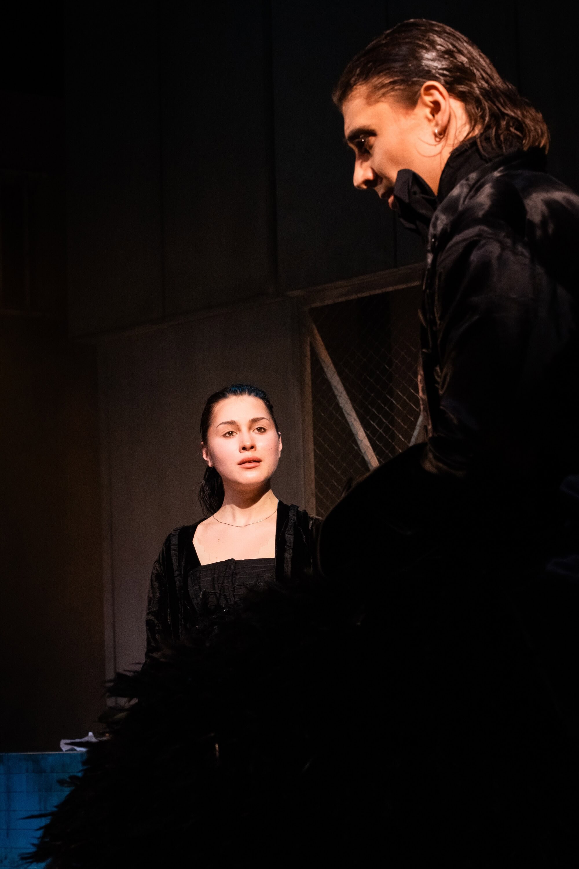 Orlando (Schauspielhaus Bochum): Olga Matus, Carlos Motolese-Trausan (v. li.)