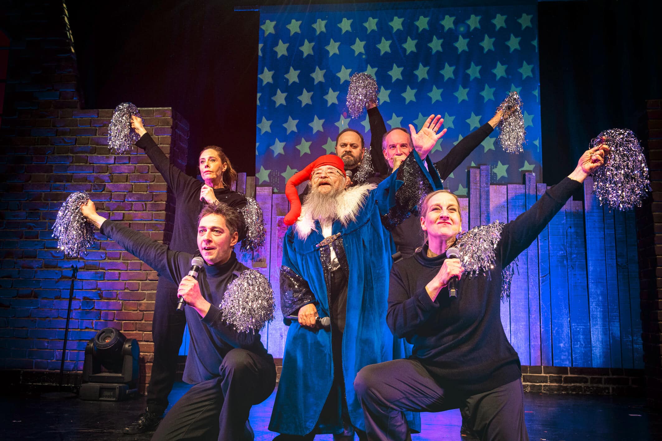 Ensemble mit dem Pr&auml;sident (Geierabend auf Zeche Zollern 2026)