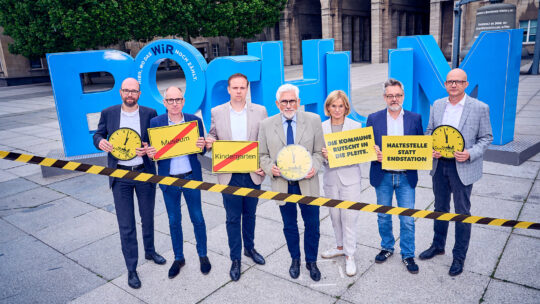 Verwaltungsvorstand der Stadt Bochum: Kommunen am Limit