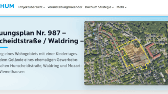 (Bochum mitgestalten): Bebauungsplan 987 Hunscheidtstraße / Waldring